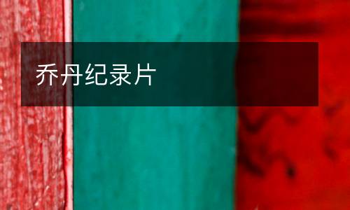 乔丹纪录片